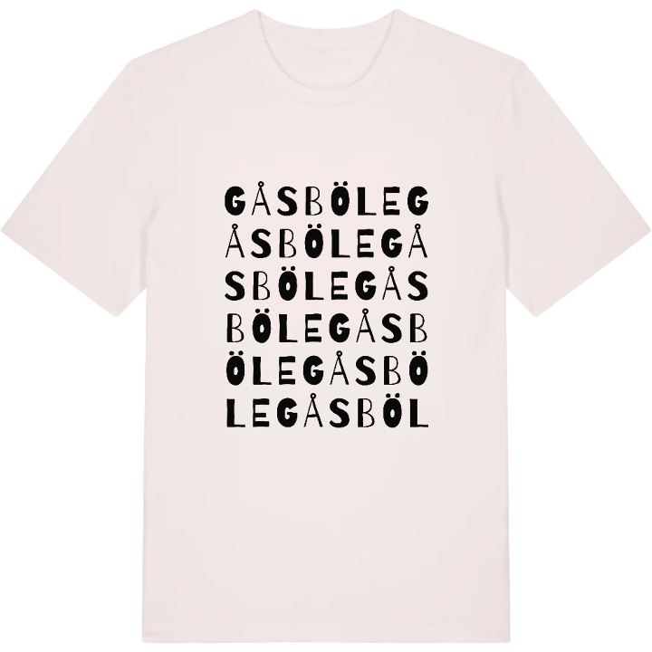 Gåsböle ordlek t-shirt – t-shirt från PinShirt