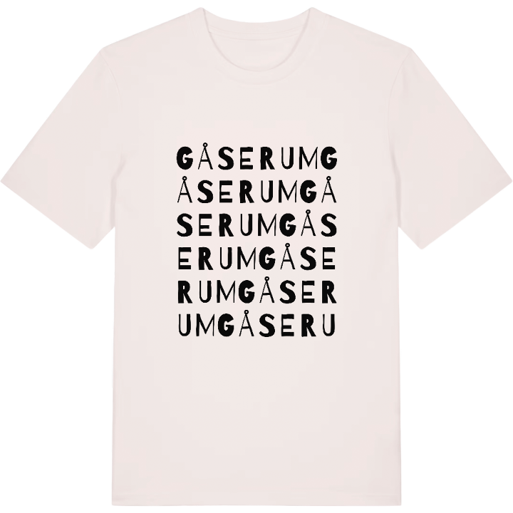 Gåserum ordlek t-shirt – t-shirt från PinShirt