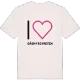 Jag älskar Gåsmyrevreten t-shirt stort tryck