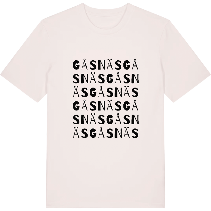 Gåsnäs ordlek t-shirt – t-shirt från PinShirt