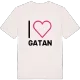Jag älskar Gatan t-shirt stort tryck