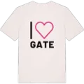 Jag älskar Gate t-shirt stort tryck