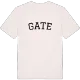 Gate böjd t-shirt