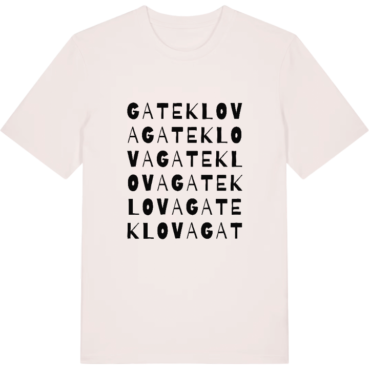 Gate Klova ordlek t-shirt – t-shirt från PinShirt