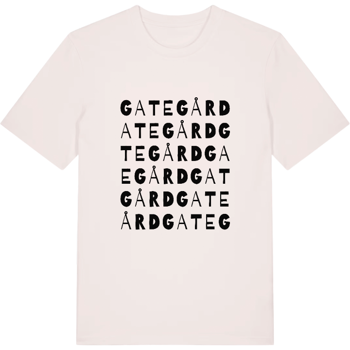 Gategård ordlek t-shirt – t-shirt från PinShirt