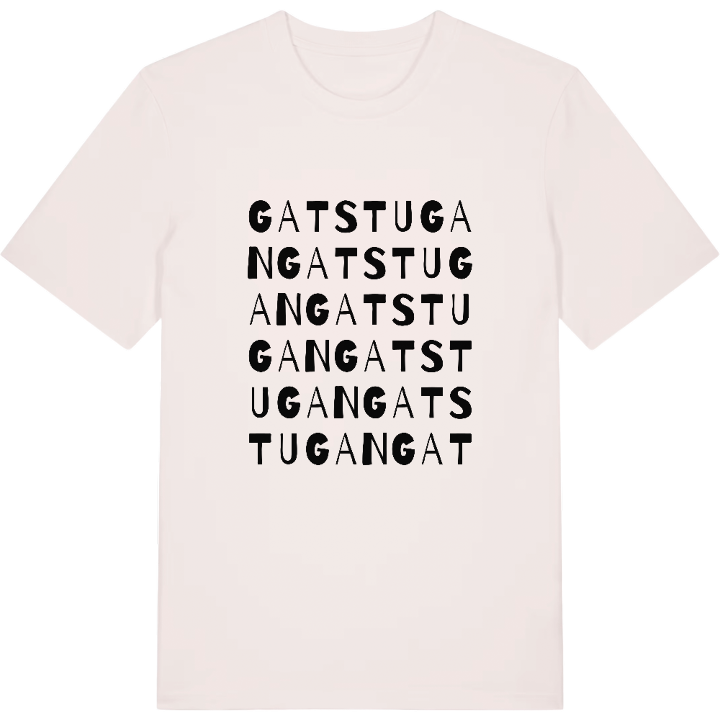 Gatstugan ordlek t-shirt – t-shirt från PinShirt