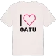 Jag älskar Gatu t-shirt stort tryck