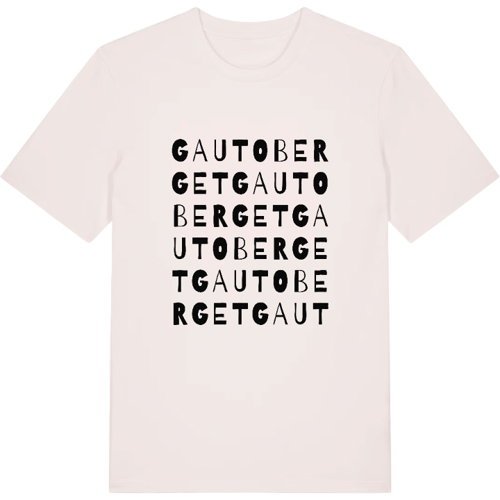 Gautoberget ordlek t-shirt – t-shirt från PinShirt