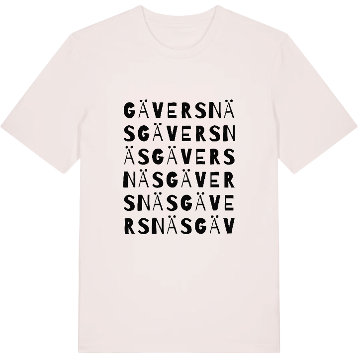 Gäversnäs ordlek t-shirt – t-shirt från PinShirt