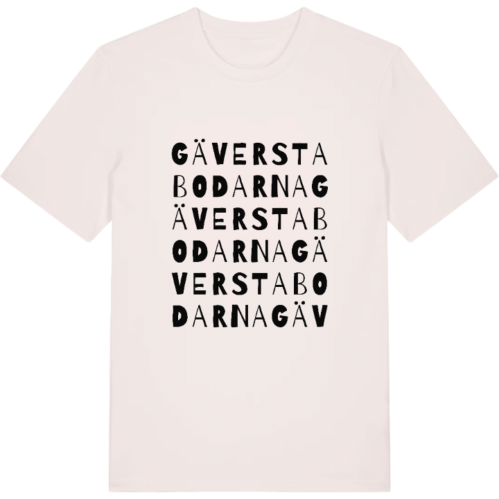 Gäverstabodarna ordlek t-shirt – t-shirt från PinShirt