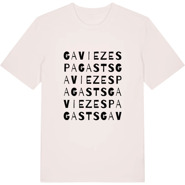 Gaviezes pagasts ordlek t-shirt – t-shirt från PinShirt