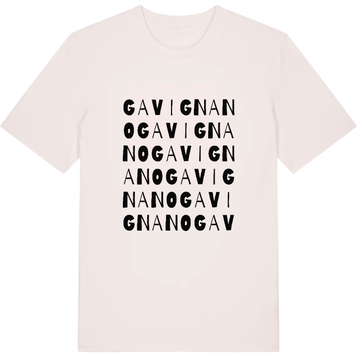 Gavignano ordlek t-shirt – t-shirt från PinShirt