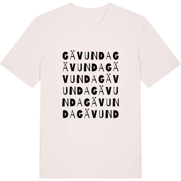 Gävunda ordlek t-shirt – t-shirt från PinShirt