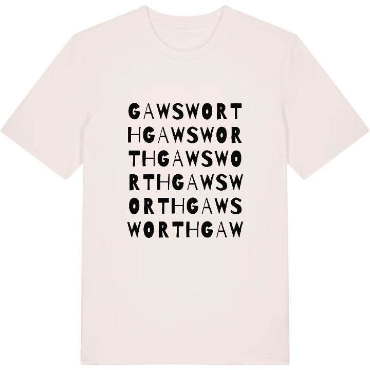 Gawsworth ordlek t-shirt – t-shirt från PinShirt