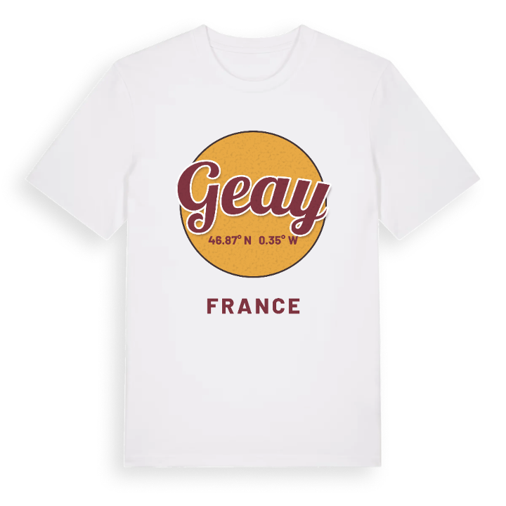 Geay cirkel t-shirt – t-shirt från PinShirt