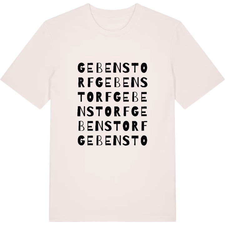 Gebenstorf ordlek t-shirt – t-shirt från PinShirt