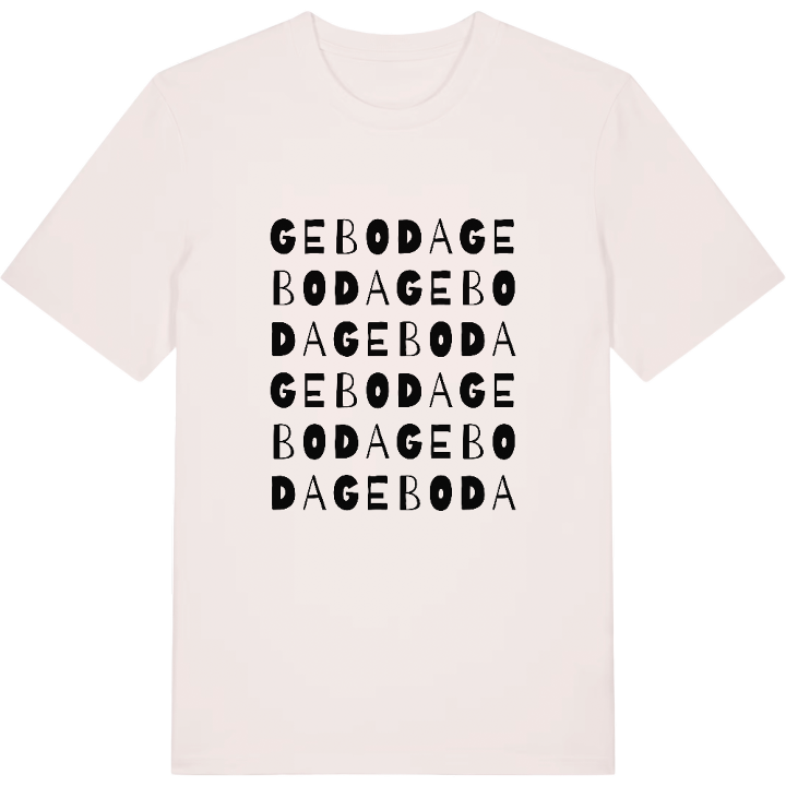 Geboda ordlek t-shirt – t-shirt från PinShirt