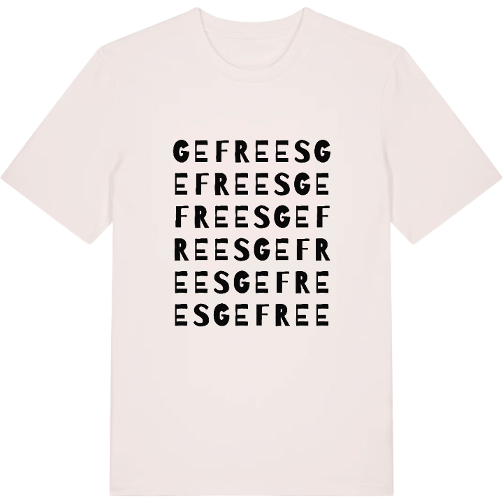 Gefrees ordlek t-shirt – t-shirt från PinShirt