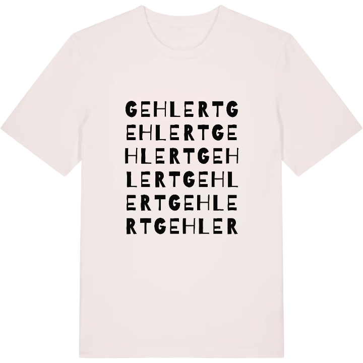 Gehlert ordlek t-shirt – t-shirt från PinShirt