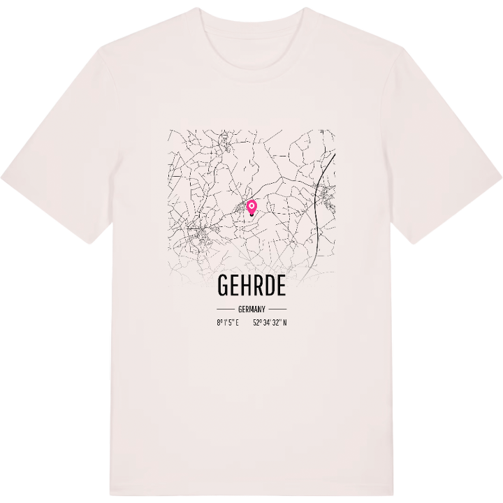 Gehrde karta t-shirt – t-shirt från PinShirt