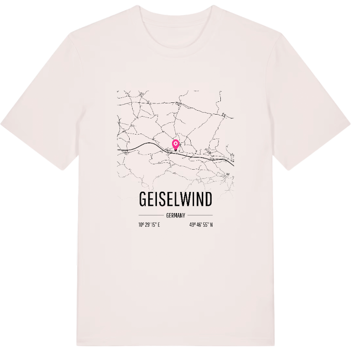 Geiselwind karta t-shirt – t-shirt från PinShirt