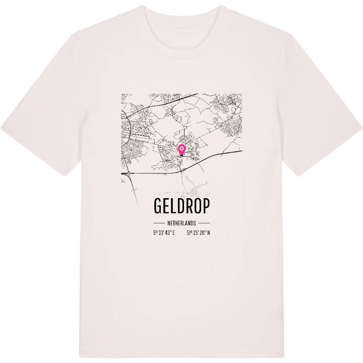 Geldrop karta t-shirt – t-shirt från PinShirt