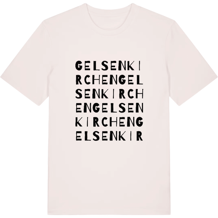 Gelsenkirchen ordlek t-shirt – t-shirt från PinShirt