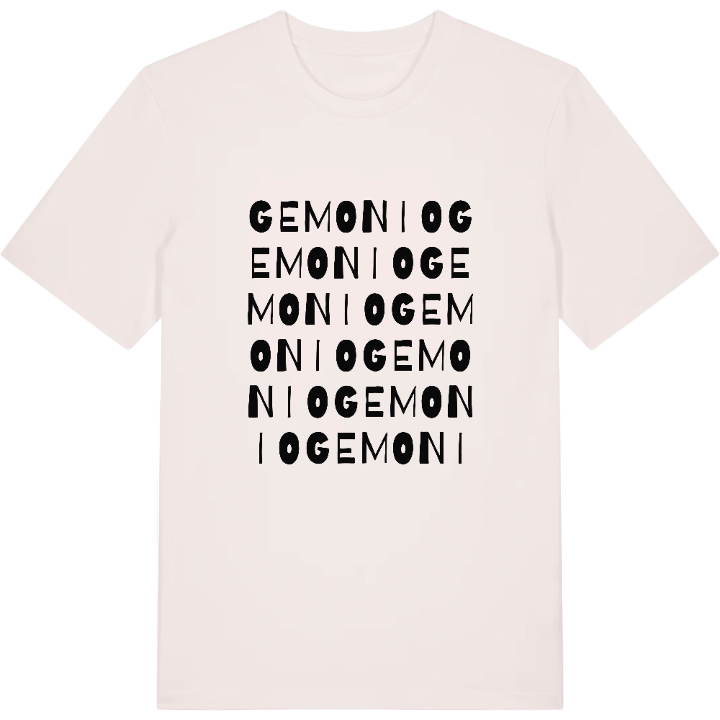 Gemonio ordlek t-shirt – t-shirt från PinShirt