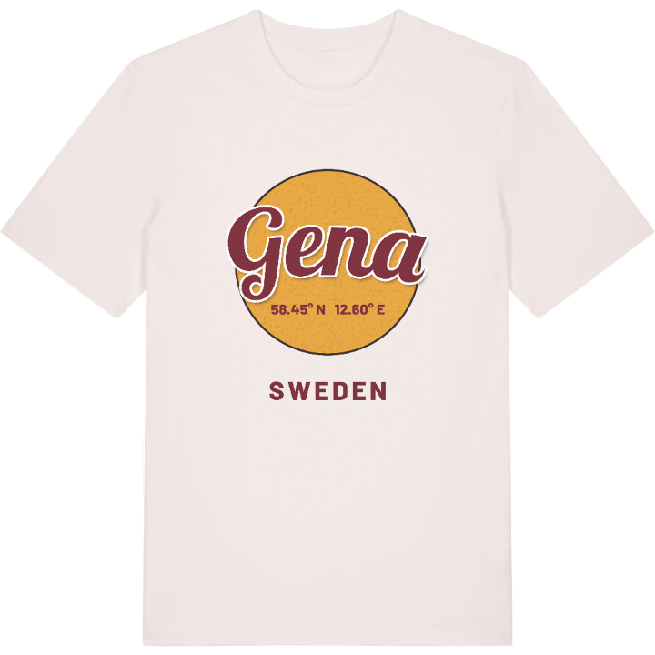 Gena cirkel t-shirt – t-shirt från PinShirt