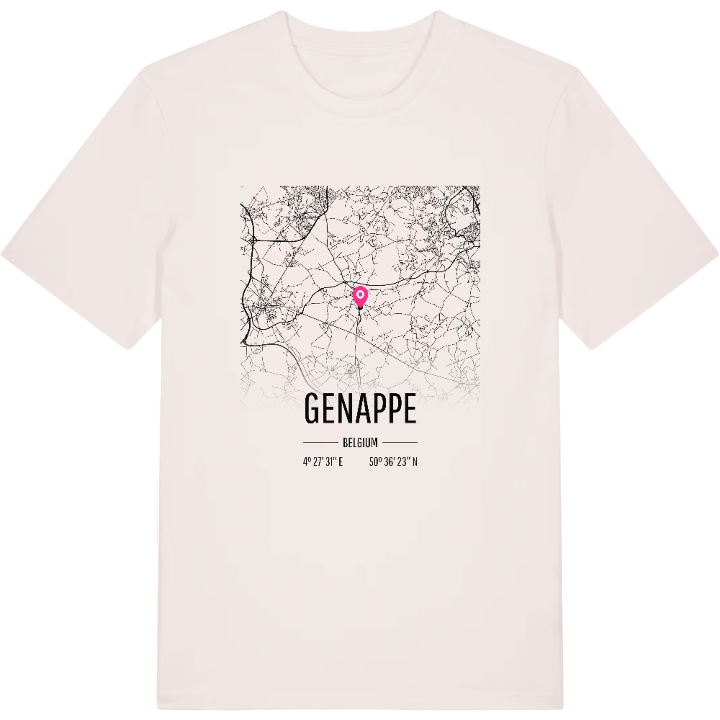 Genappe karta t-shirt – t-shirt från PinShirt