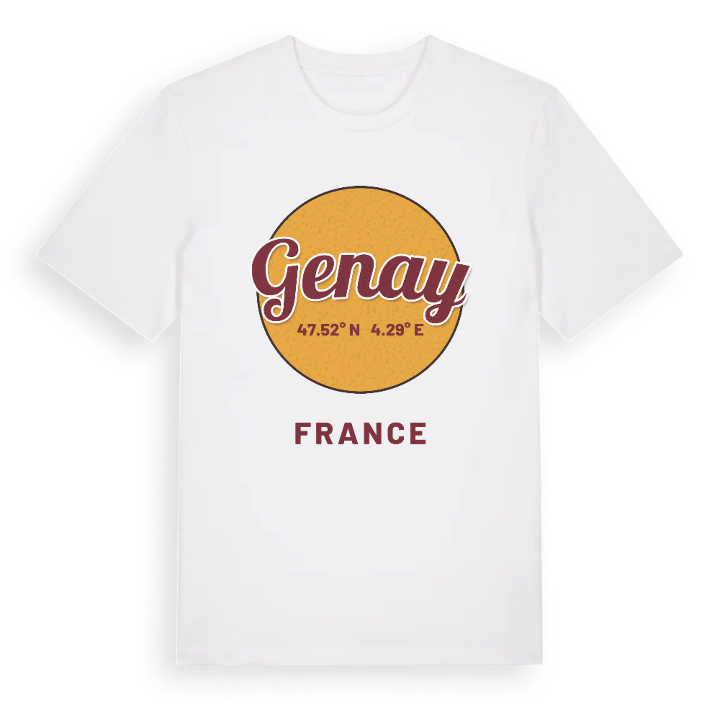 Genay cirkel t-shirt – t-shirt från PinShirt