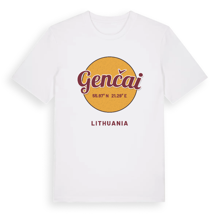 Genčai cirkel t-shirt – t-shirt från PinShirt