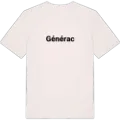 Générac fetstil t-shirt