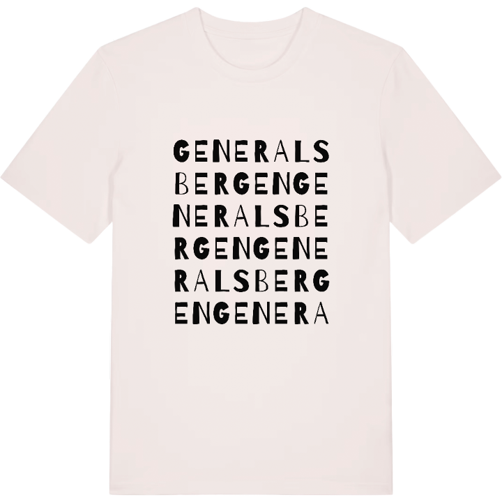 Generalsbergen ordlek t-shirt – t-shirt från PinShirt