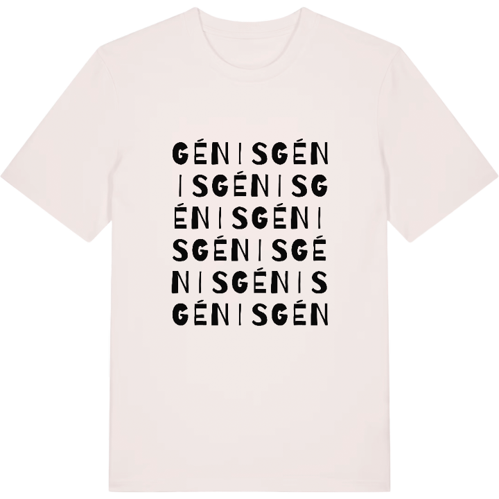 Génis ordlek t-shirt – t-shirt från PinShirt