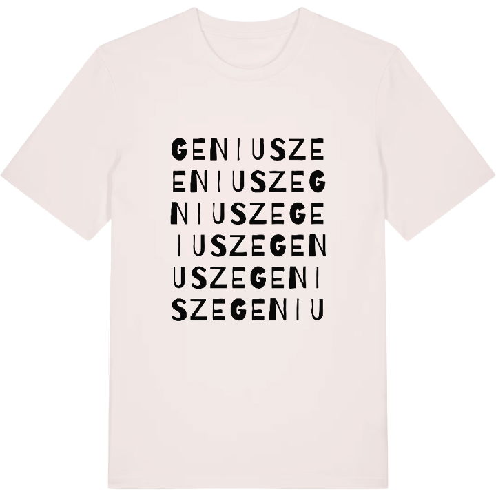 Geniusze ordlek t-shirt – t-shirt från PinShirt