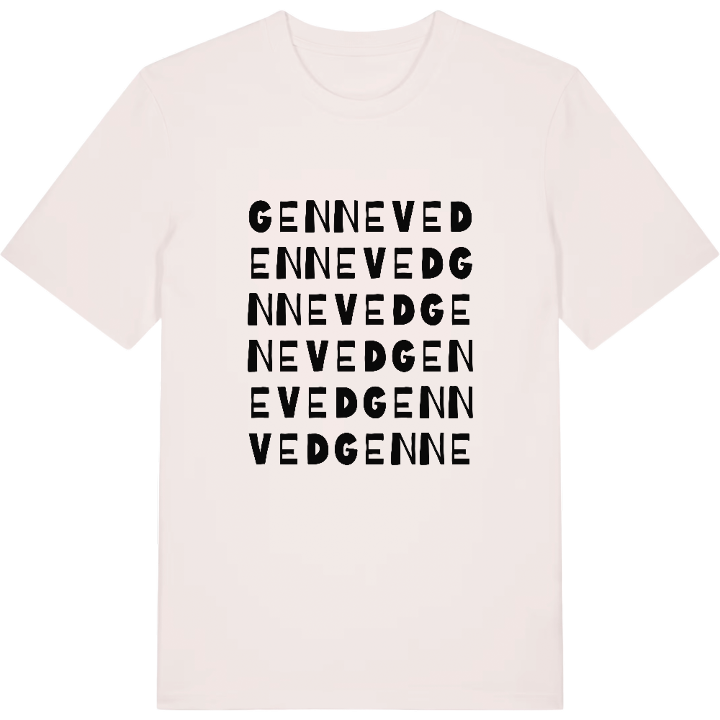 Genneved ordlek t-shirt – t-shirt från PinShirt