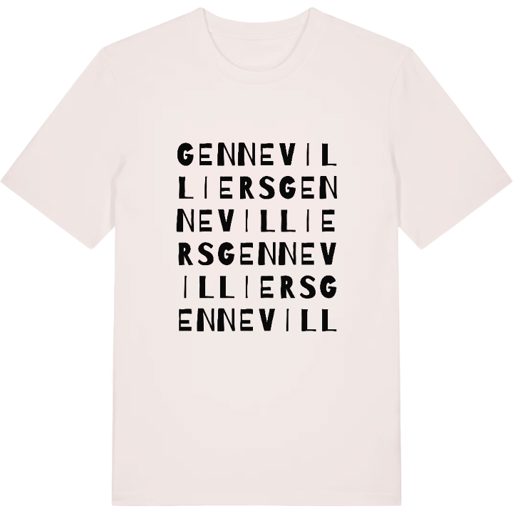 Gennevilliers ordlek t-shirt – t-shirt från PinShirt