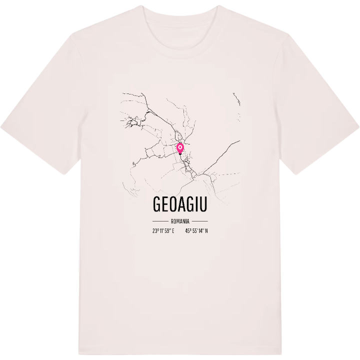 Geoagiu karta t-shirt – t-shirt från PinShirt