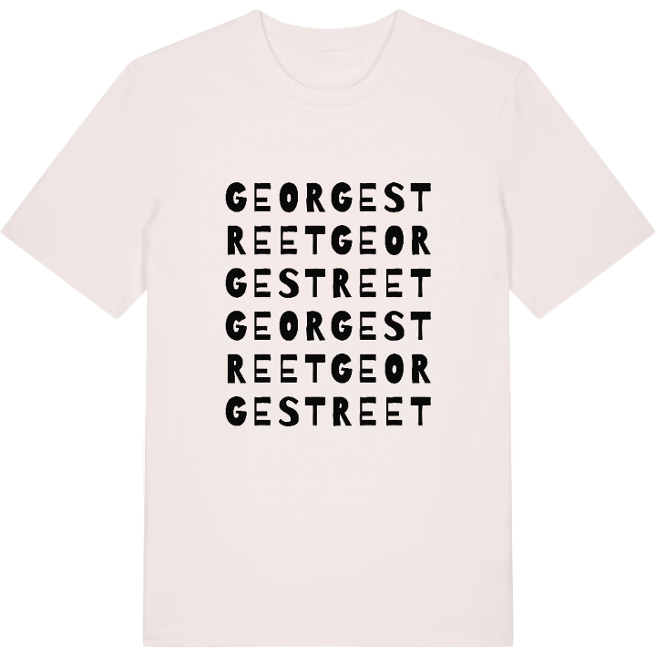 George Street ordlek t-shirt – t-shirt från PinShirt