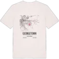 Georgetown karta t-shirt