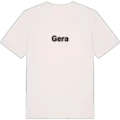 Gera fetstil t-shirt