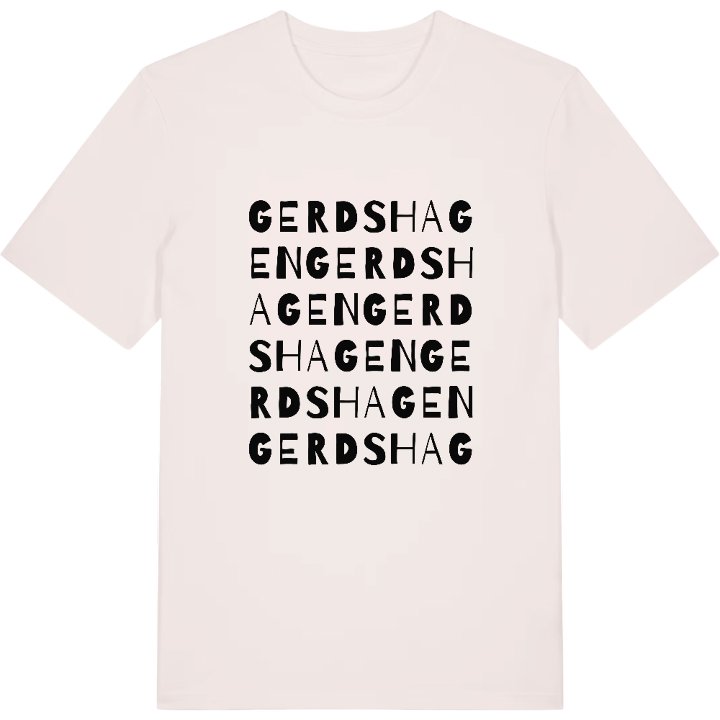 Gerdshagen ordlek t-shirt – t-shirt från PinShirt
