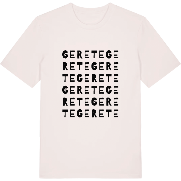 Gerete ordlek t-shirt – t-shirt från PinShirt