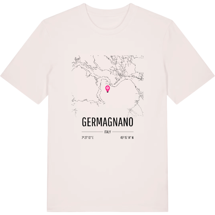 Germagnano karta t-shirt – t-shirt från PinShirt