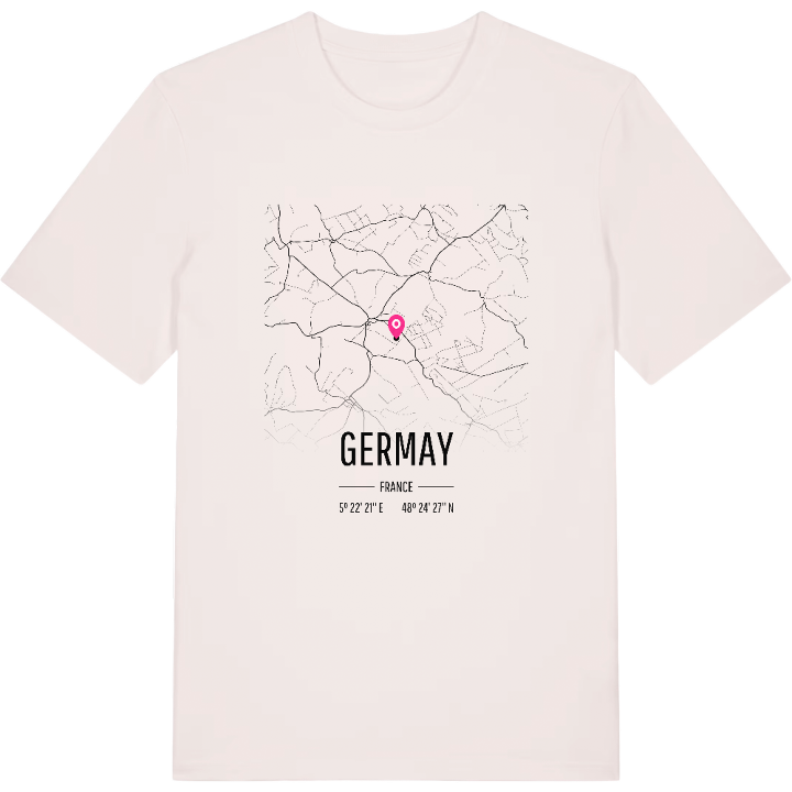 Germay karta t-shirt – t-shirt från PinShirt