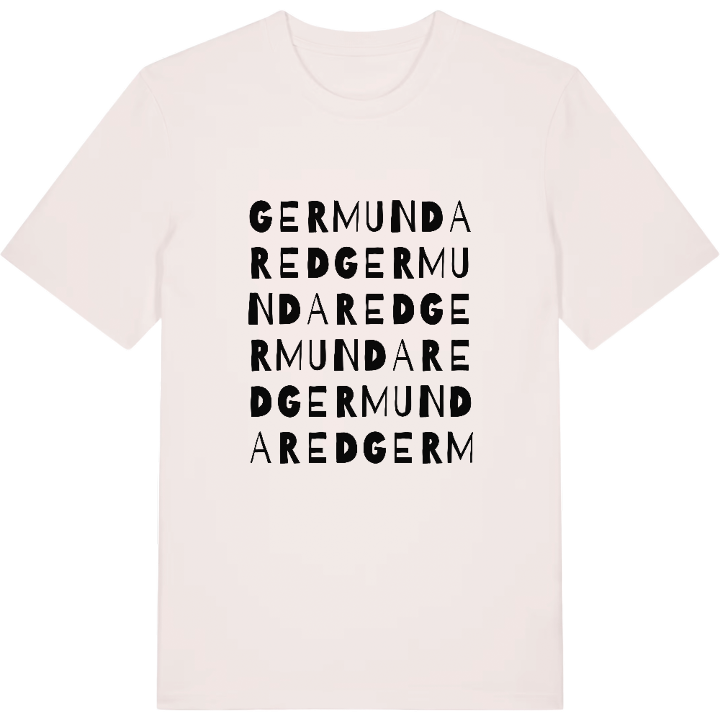 Germundared ordlek t-shirt – t-shirt från PinShirt