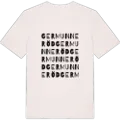 Germunneröd ordlek t-shirt