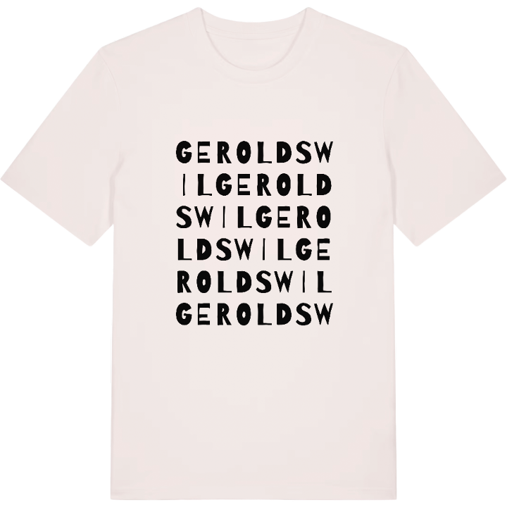 Geroldswil ordlek t-shirt – t-shirt från PinShirt