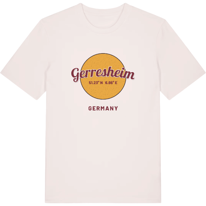 Gerresheim cirkel t-shirt – t-shirt från PinShirt